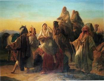 unknow artist Arab or Arabic people and life. Orientalism oil paintings  443